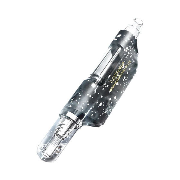 Seahorse Pro Plus Black- Silver Splatter Lookah
