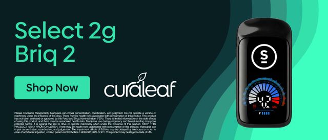 Cannabis Promo, Cannabis Sales, Cannabis Discounts, Cannabis on Sale, Select Briq 2.0 Vapes On Special!
