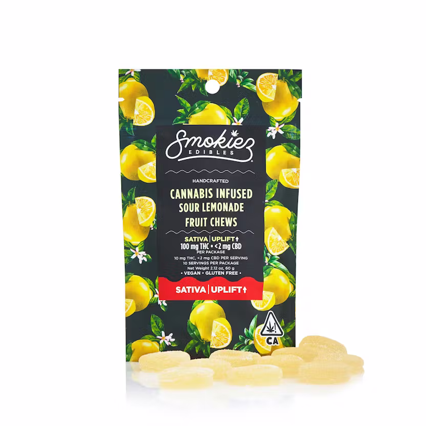 Smokiez Sour Lemonade Gummies 10mg ea | 10-Pack