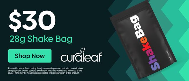 Cannabis Promo, Cannabis Sales, Cannabis Discounts, Cannabis on Sale, EXTENDED! $30 Shake Bag Ounces!