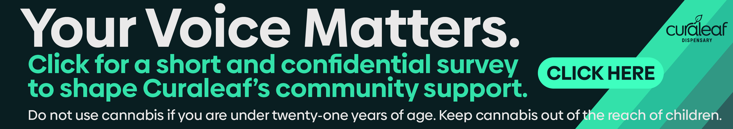 Cannabis Promo, Cannabis Sales, Cannabis Discounts, Cannabis on Sale, Your Voice Matters - Stamford
