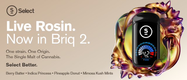 Cannabis Promo, Cannabis Sales, Cannabis Discounts, Cannabis on Sale, Launch: Live Rosin Briq 2 1g