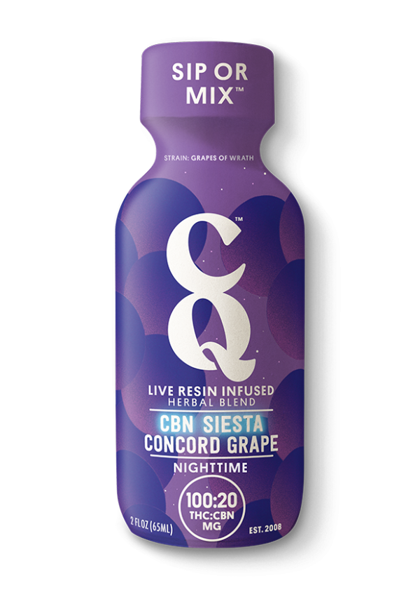CQ Concord Grape Live Resin Shot 100mg