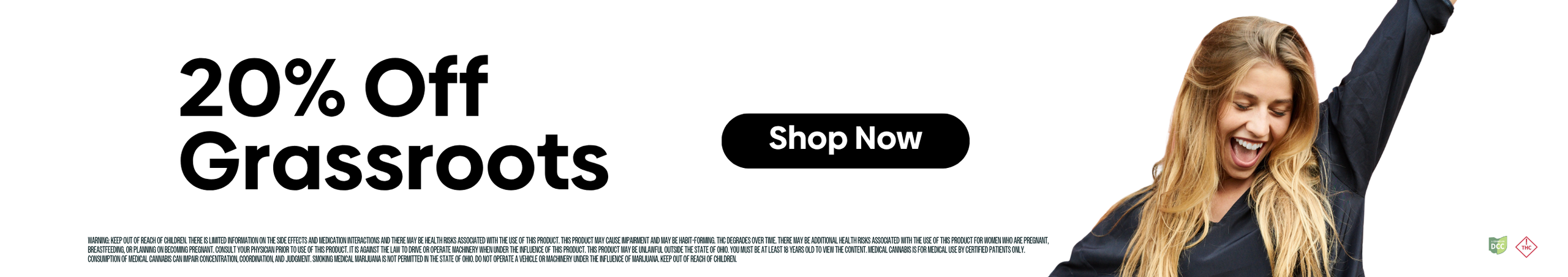 Cannabis Promo, Cannabis Sales, Cannabis Discounts, Cannabis on Sale, Grassroots, FIND., Select | 20% OFF
