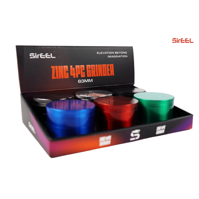 Zinc 4pc Grinder SirEEL