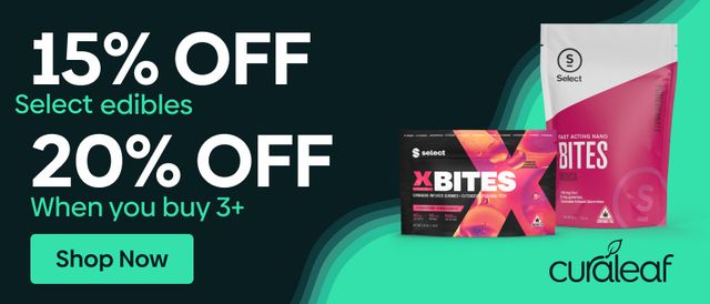 Cannabis Promo, Cannabis Sales, Cannabis Discounts, Cannabis on Sale, 15% Off All Select Edibles!