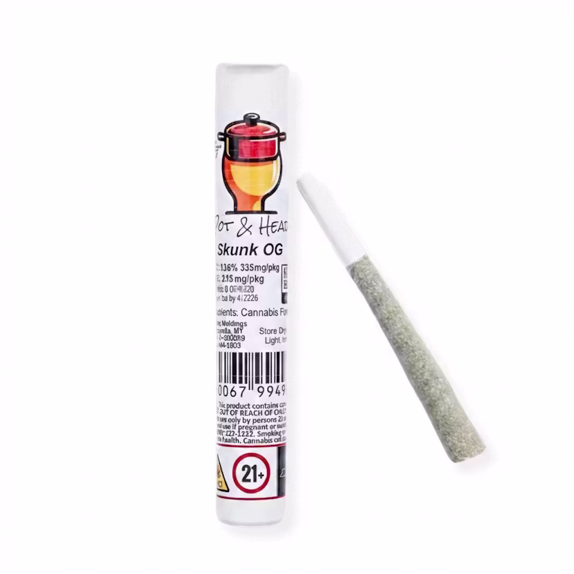 Skunk OG Pot & Head