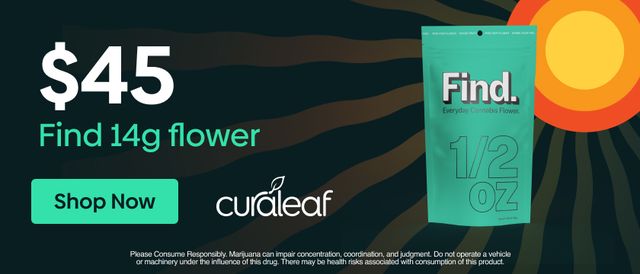 Cannabis Promo, Cannabis Sales, Cannabis Discounts, Cannabis on Sale, $45 Find 14g Flower!