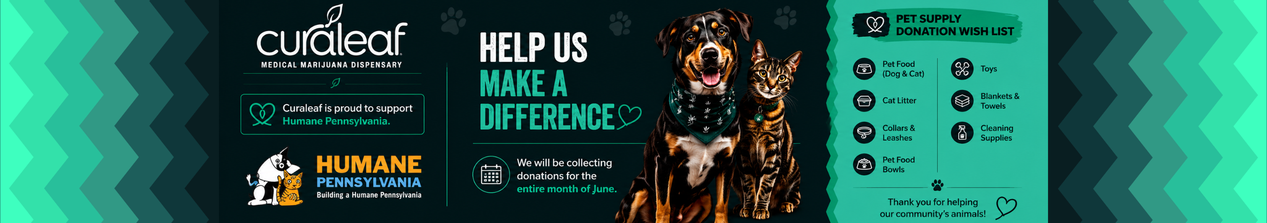 Cannabis Promo, Cannabis Sales, Descuentos en cannabis, Cannabis on Sale, Lancaster - Donación de Suministros para Mascotas