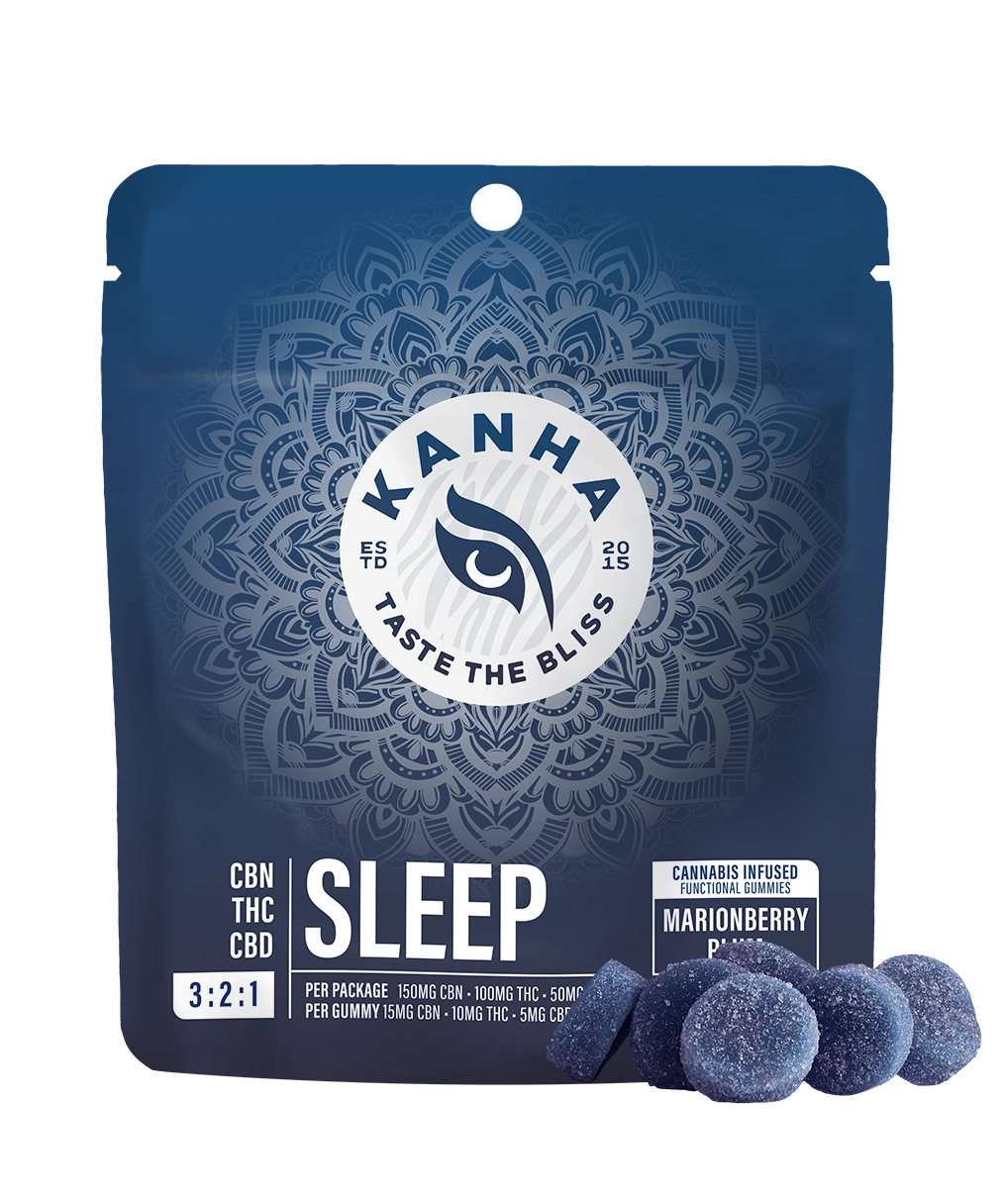 KANHA FX Sleep Marionberry Plum Gummies 10mg ea | 10-Pack