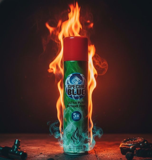 5X Butane 300ml Special Blue