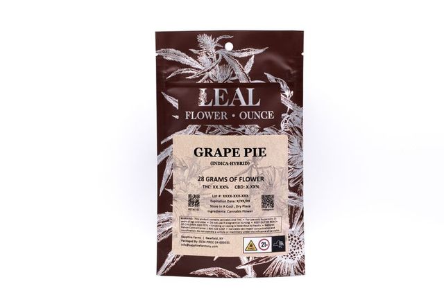 Grape Cake Leal Organics