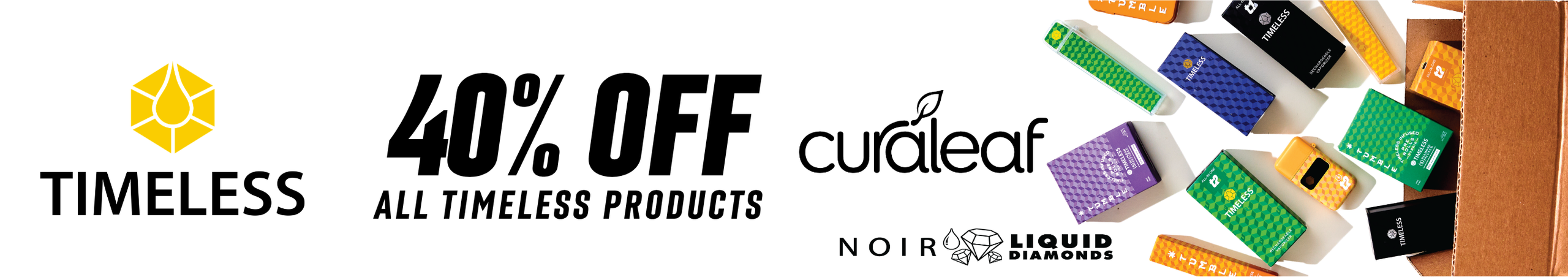 Cannabis Promo, Cannabis Sales, Cannabis Discounts, Cannabis on Sale, 40% OFF TIMELESS & TUMBLE Products!