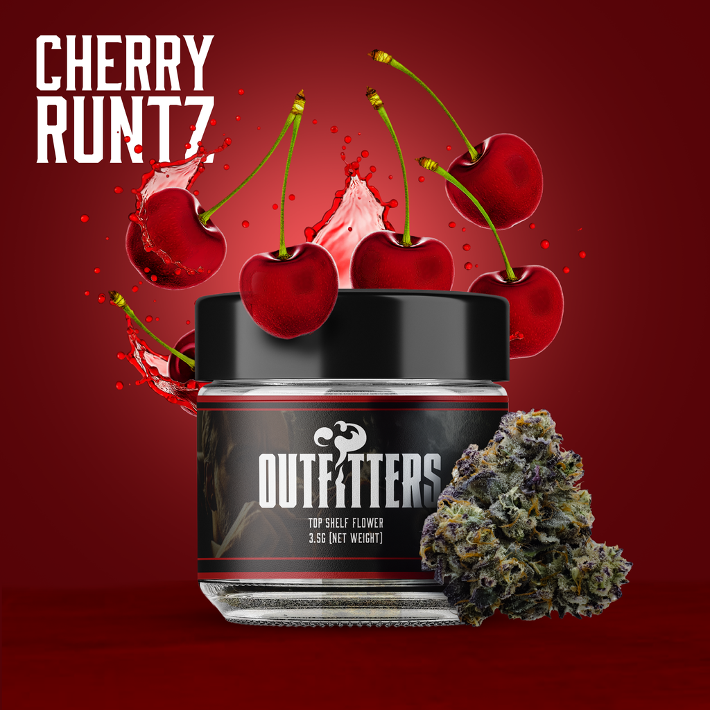 Outfitters Cherry Runtz Whole Flower 3.5g