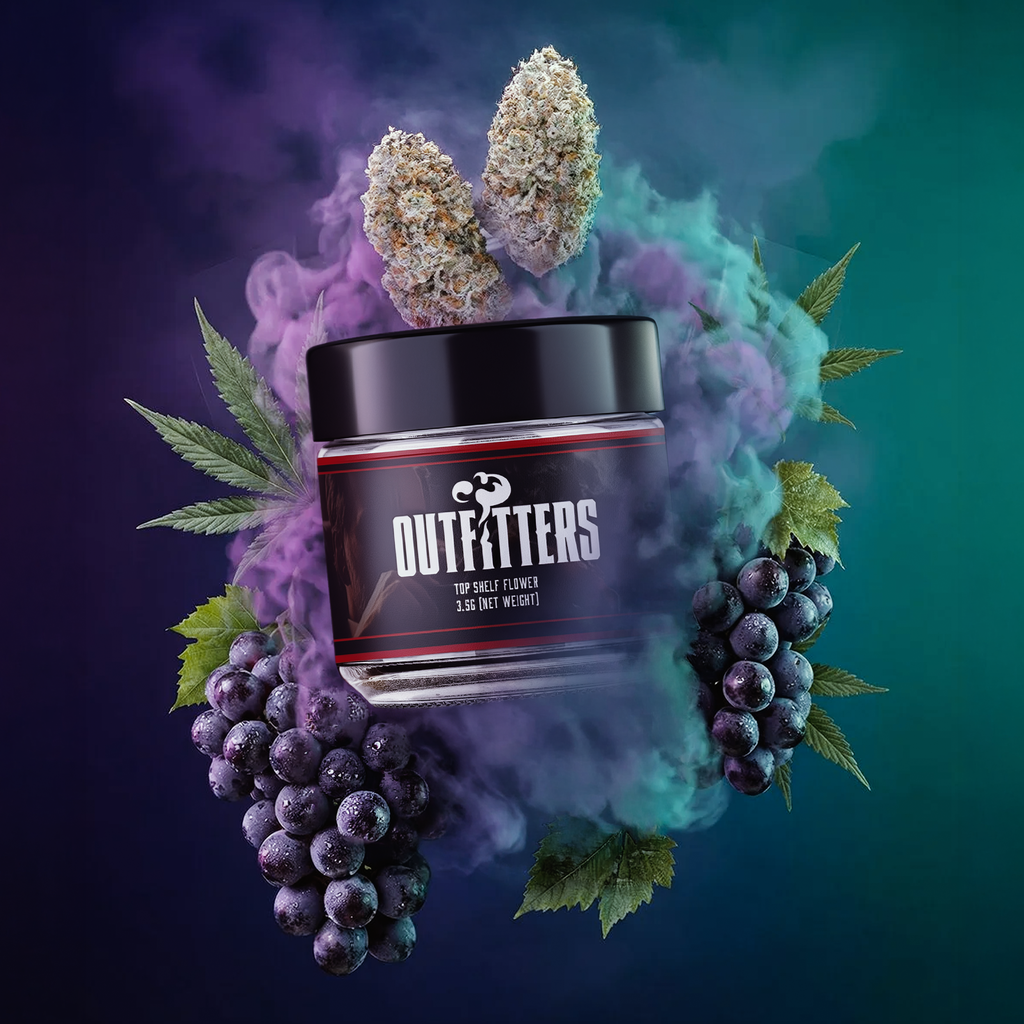 Outfitters Grape Gas Whole Flower 3.5g