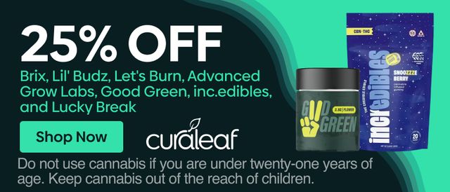 Cannabis Promo, Cannabis Sales, Cannabis Discounts, Cannabis on Sale, 25% Off Brix & Lil' Budz Products!