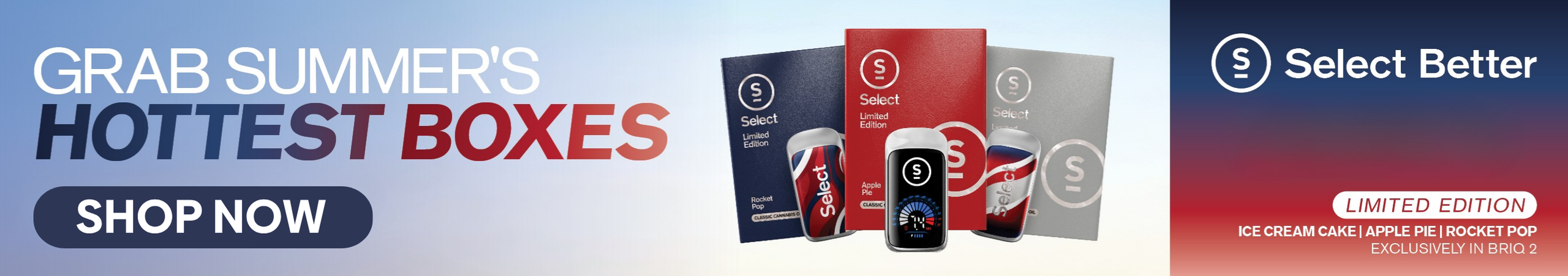 Cannabis Promo, Cannabis Sales, Cannabis Discounts, Cannabis on Sale, Select - Summer's Hottest Boxes
