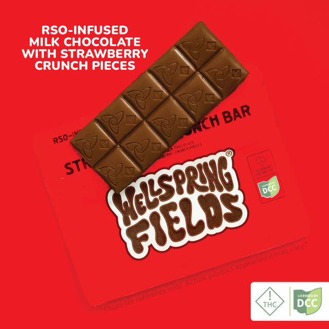 Strawberry Crunch Milk Chocolate Wellspring Fields