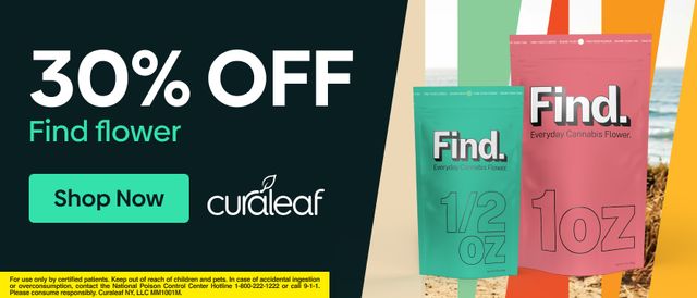 Cannabis Promo, Cannabis Sales, Cannabis Discounts, Cannabis on Sale, 30% Off All Find Flower!