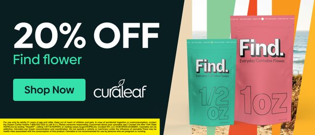 Cannabis Promo, Cannabis Sales, Descuentos en cannabis, Cannabis on Sale, ¡20% de Descuento en Toda la Flor Find!