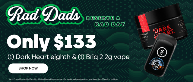 Cannabis Promo, Cannabis Sales, Cannabis Discounts, Cannabis on Sale, $133 BUNDLE: (1) DARK HEART 3.5g & (1) BRIQ 2 2g Vape!