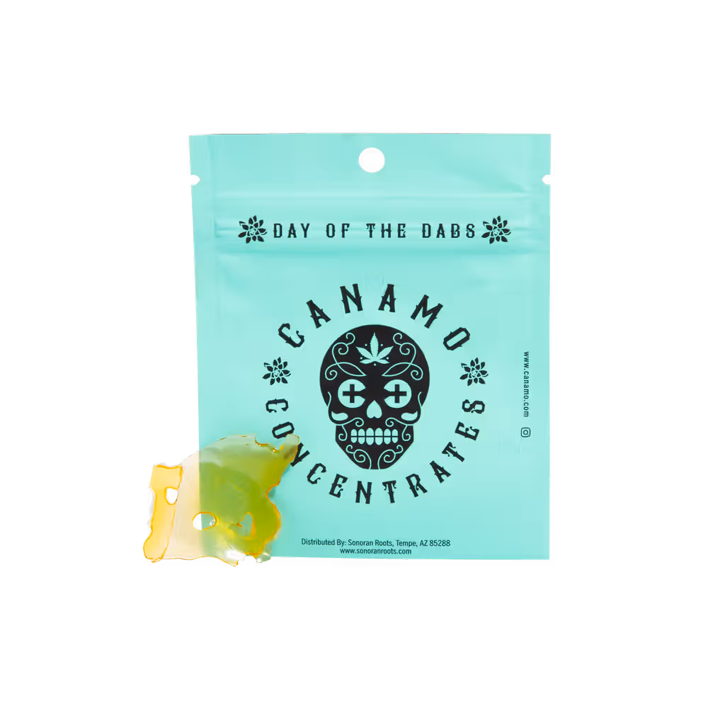 Canamo Concentrates Burger Breath Shatter 1g