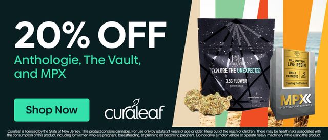 Cannabis Promo, Cannabis Sales, Cannabis Discounts, Cannabis on Sale, 20% Off Anthologie, MPX & The Vault!