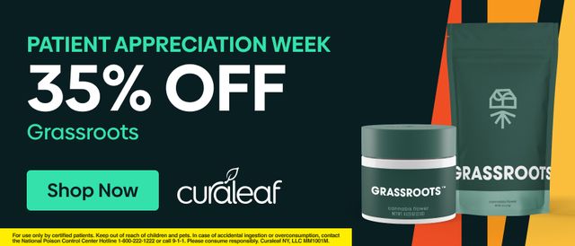 Cannabis Promo, Cannabis Sales, Cannabis Discounts, Cannabis on Sale, 35% Off All Grassroots Products!