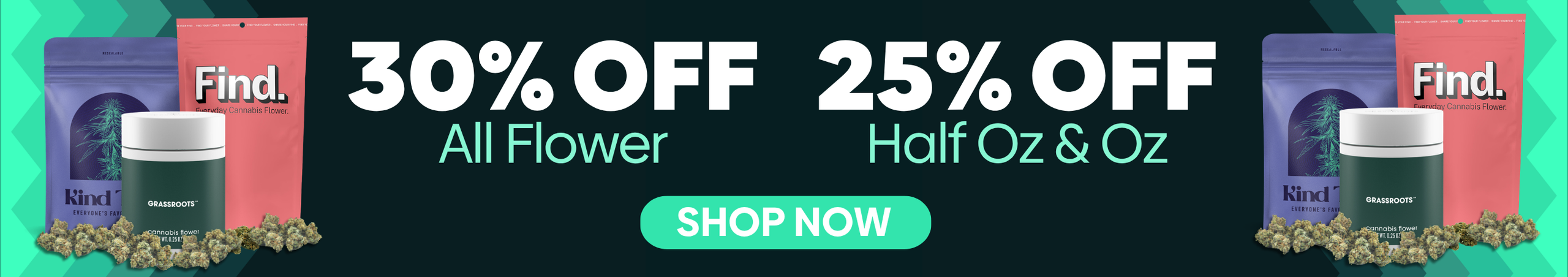 Cannabis Promo, Cannabis Sales, Cannabis Discounts, Cannabis on Sale, 30% Off All Flower!