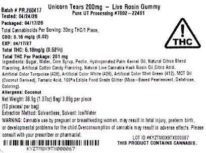 Unicorn Tears Moxie Unicorn Tears Moxie