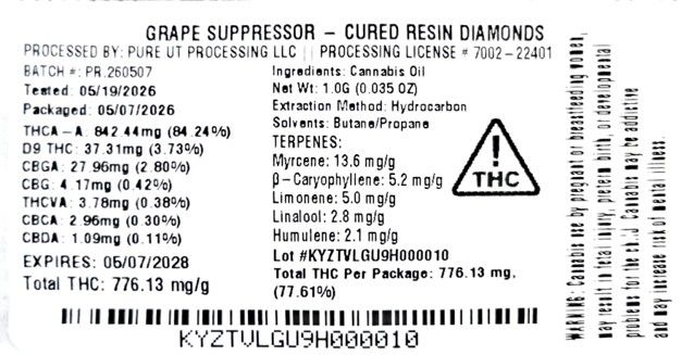 Grape Suppressor Valley Lows Grape Suppressor Valley Lows