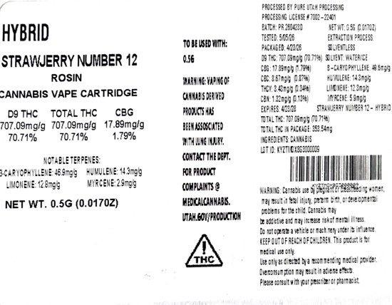 Strawjerry Number 12 Moxie Strawjerry Number 12 Moxie