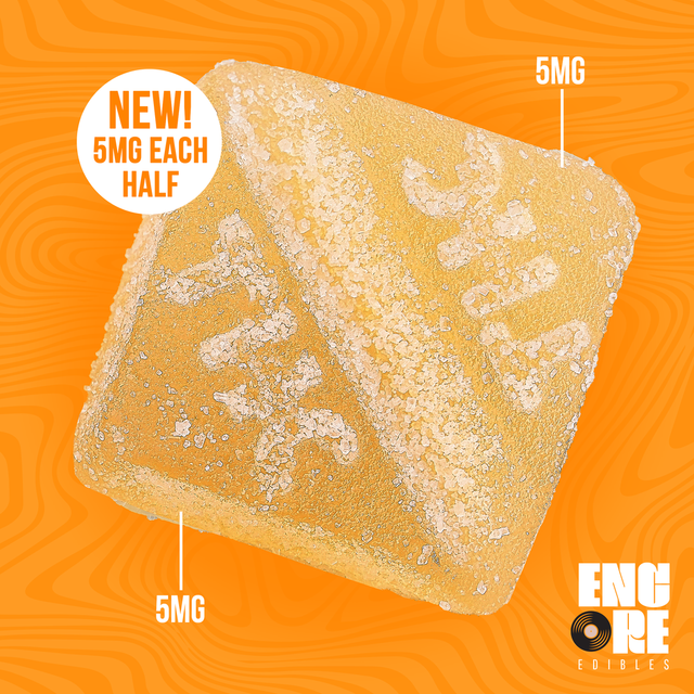 Sour Mandarin Encore Edibles