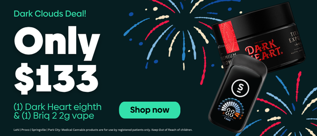 Cannabis Promo, Cannabis Sales, Cannabis Discounts, Cannabis on Sale, $133 BUNDLE: (1) DARK HEART 3.5g & (1) BRIQ 2 2g Vape!