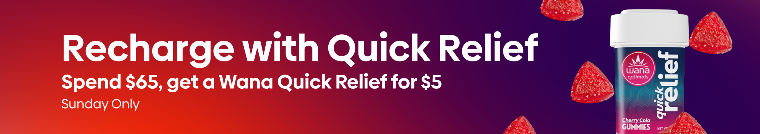 Cannabis Promo, Cannabis Sales, Cannabis Discounts, Cannabis on Sale, Sunday: Recharge with a Quick Relief