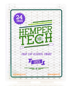 Snap Cap Acohol Swabs Hemper Tech