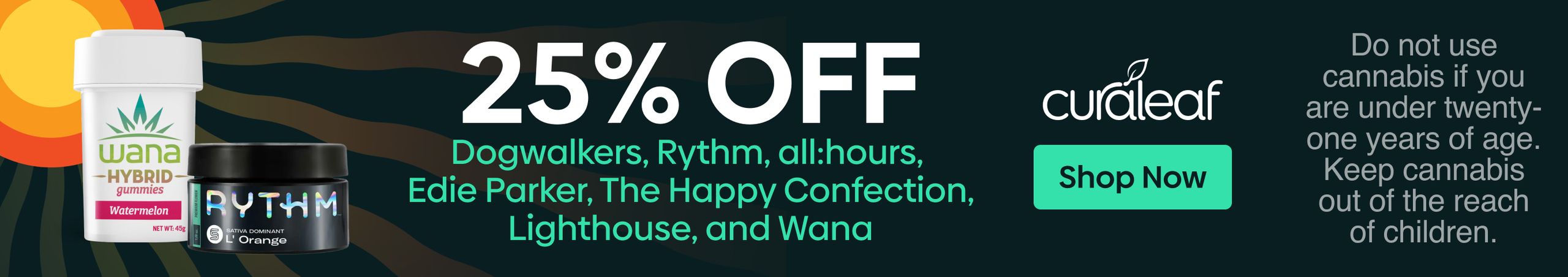 Cannabis Promo, Cannabis Sales, Cannabis Discounts, Cannabis on Sale, EXTENDED! 25% Off Dogwalkers & Rythm Products!