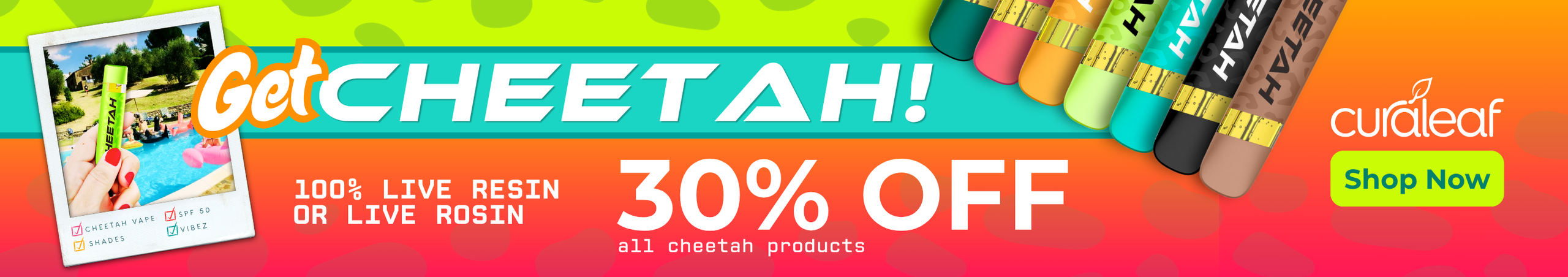 Cannabis Promo, Cannabis Sales, Cannabis Discounts, Cannabis on Sale, Cheetah | 30% OFF