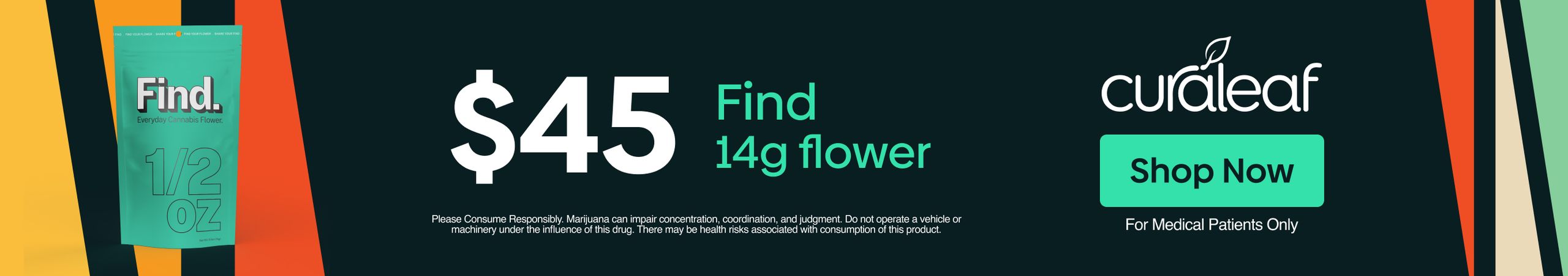 Cannabis Promo, Cannabis Sales, Cannabis Discounts, Cannabis on Sale, $45 Find 14g Flower!