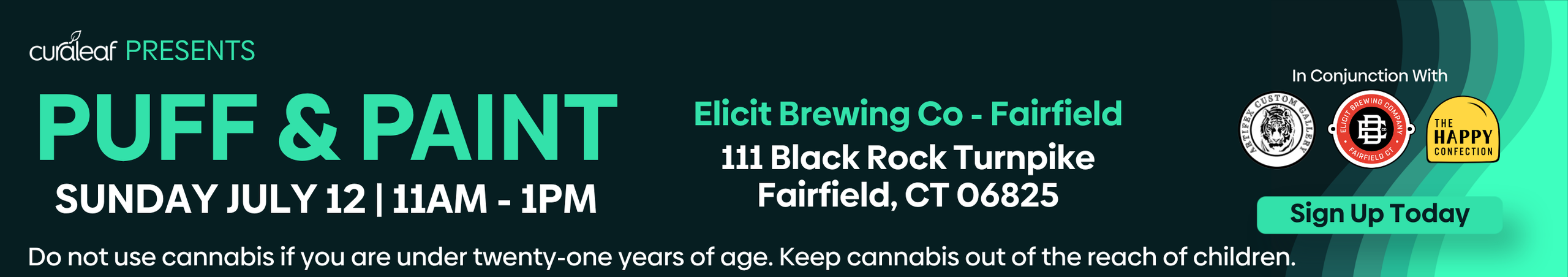 Cannabis Promo, Cannabis Sales, Cannabis Discounts, Cannabis on Sale, Puff & Paint - Stamford