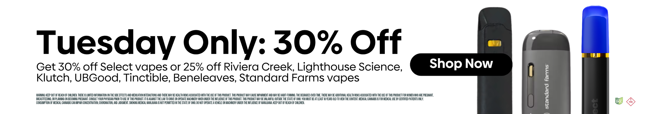 Cannabis Promo, Cannabis Sales, Cannabis Discounts, Cannabis on Sale, TUESDAY Select 30% OFF