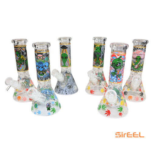 420 Leaf EELien Beaker with Bowl SirEEL