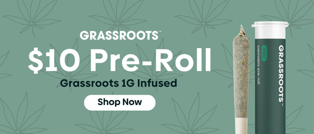 Cannabis Promo, Cannabis Sales, Cannabis Discounts, Cannabis on Sale, Diamonds are forever! | 1G Grassroots Infused Pre-roll $10