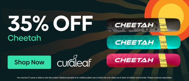 Cannabis Promo, Cannabis Sales, Descuentos en cannabis, Cannabis on Sale, ¡25% de descuento en Cheetah!
