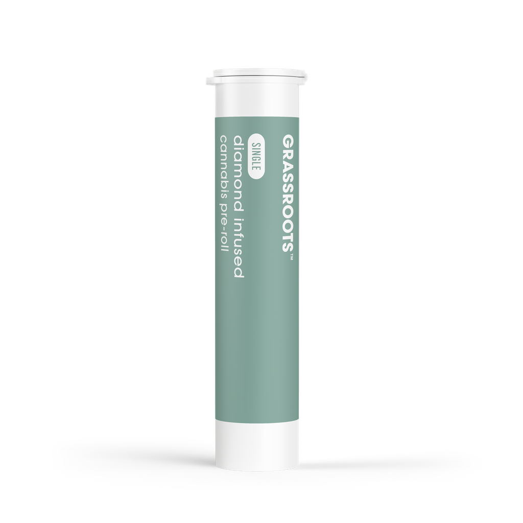 Grassroots Durban Poison Diamond Infused Pre-Roll 1g