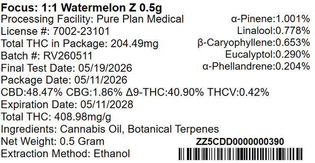 Watermelon Z Pure Plan Watermelon Z Pure Plan