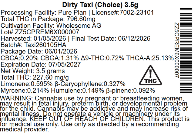 Dirty Taxi Pure Plan Dirty Taxi Pure Plan