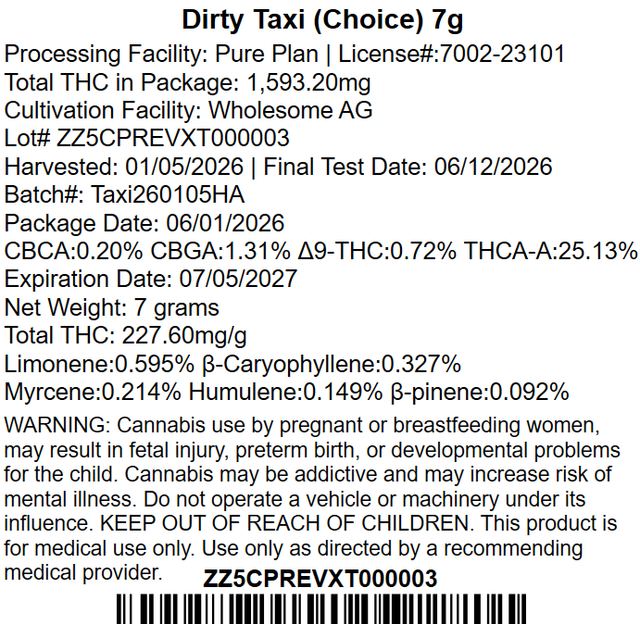 Dirty Taxi Pure Plan Dirty Taxi Pure Plan