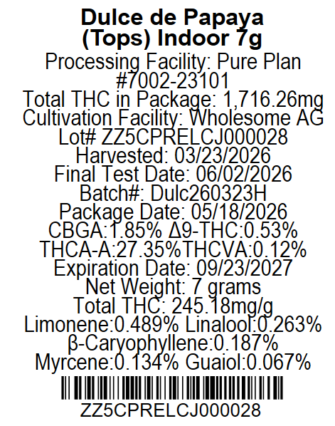 Dulce De Papaya Pure Plan Dulce De Papaya Pure Plan