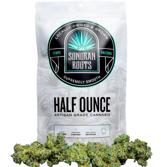 Cannabis Promo, Cannabis Sales, Cannabis Discounts, Cannabis on Sale, 50% OFF SONORAN ROOTS Flower & Pre-Rolls! 1